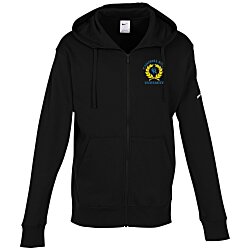 Custom Nike Club Fleece Sleeve Swoosh Full-Zip Hoodie - Men's