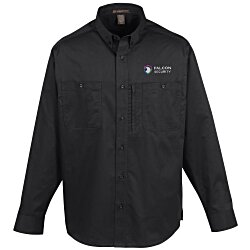 Custom Harriton Advantage IL Long Sleeve Work Shirt - Men's