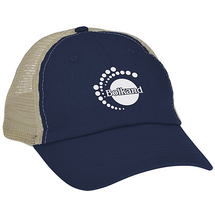 Custom Cotton Twill Soft Mesh Back Cap