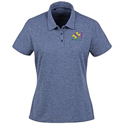 Custom adidas Heathered Polo - Ladies'