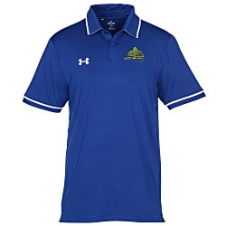 Custom Under Armour Tipped Team Performance Polo - Men's - Embroidered