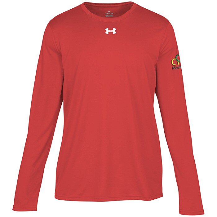 Custom Under Armour Team Tech Long Sleeve T-Shirt - Men's - Embroidered