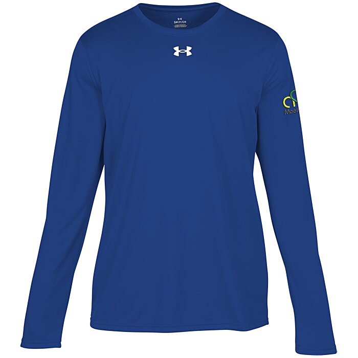 Custom Under Armour Team Tech Long Sleeve T-Shirt - Men's - Embroidered