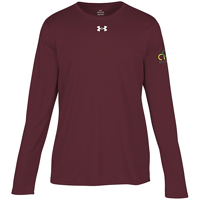 Custom Under Armour Team Tech Long Sleeve T-Shirt - Men's - Embroidered