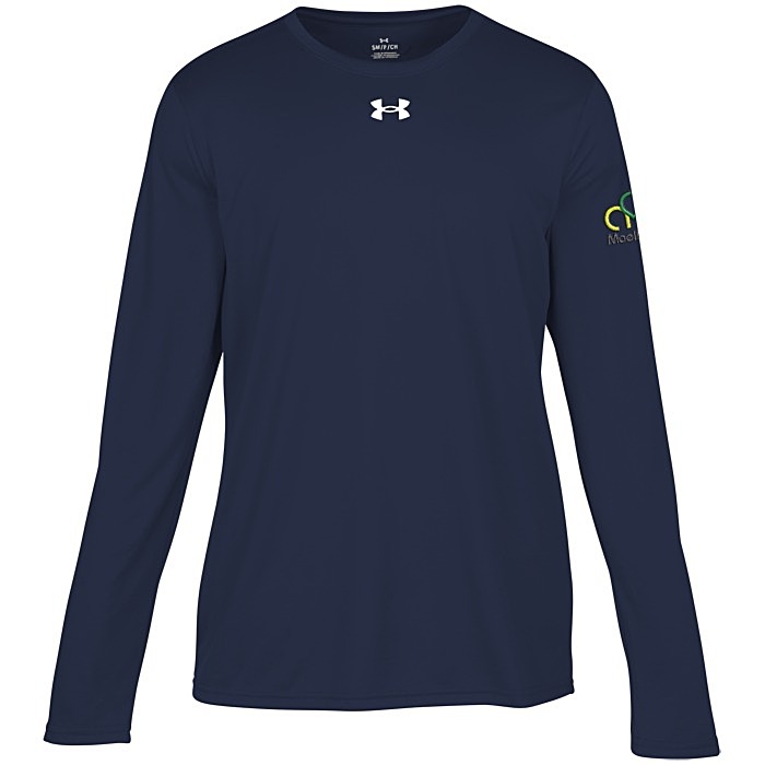 Custom Under Armour Team Tech Long Sleeve T-Shirt - Men's - Embroidered