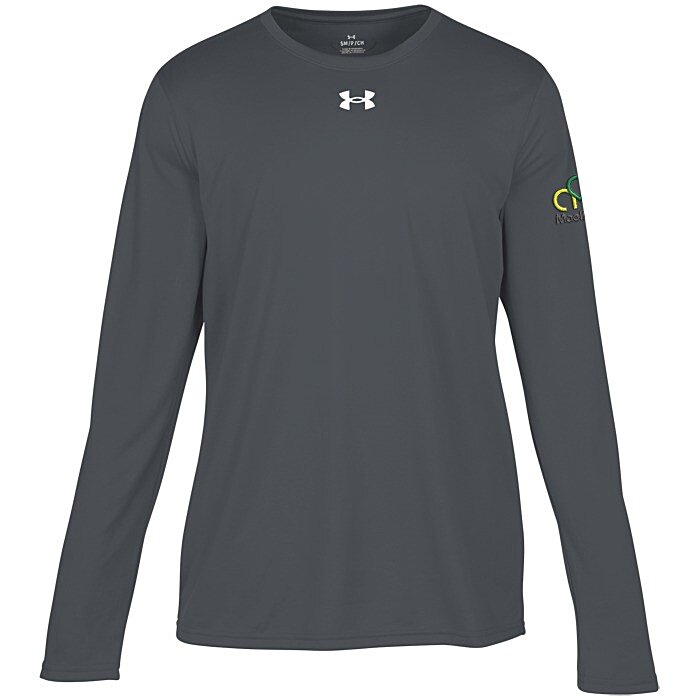 Custom Under Armour Team Tech Long Sleeve T-Shirt - Men's - Embroidered