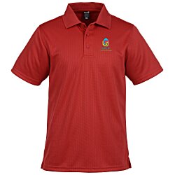 Custom Paseo Dot Stripe Jacquard Polo - Men's