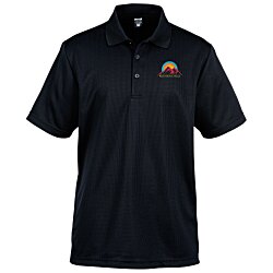 Custom Elm Vertical Dash Jacquard Stripe Polo - Men's