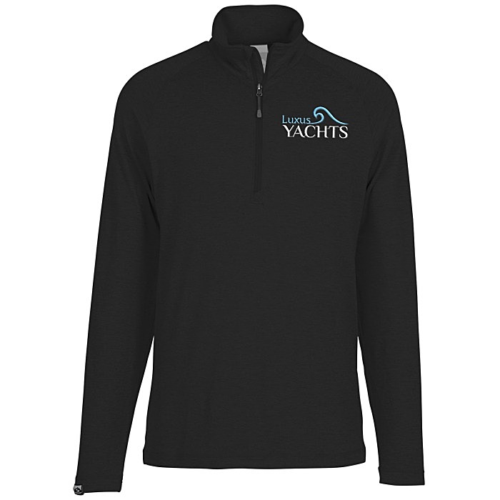 Custom Storm Creek Moss 1/4-Zip Pullover - Men's