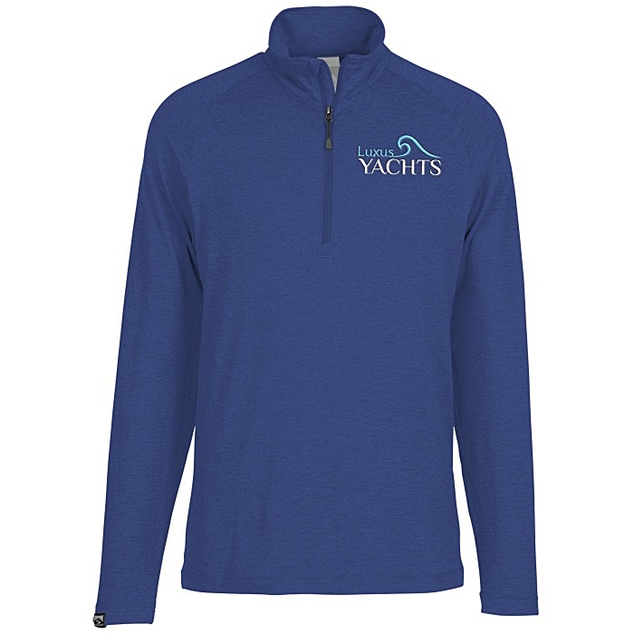 Custom Storm Creek Moss 1/4-Zip Pullover - Men's