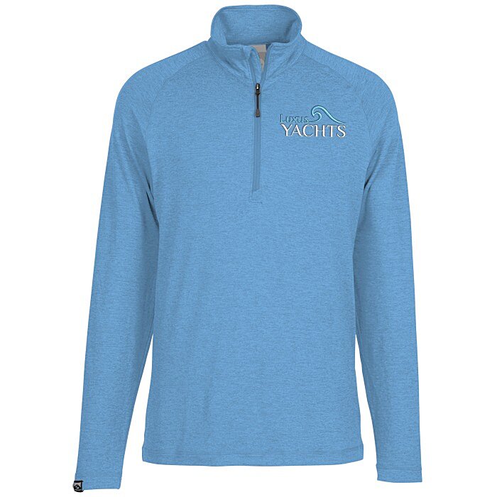 Custom Storm Creek Moss 1/4-Zip Pullover - Men's