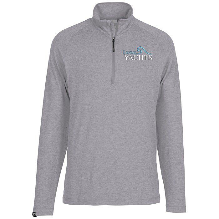 Custom Storm Creek Moss 1/4-Zip Pullover - Men's