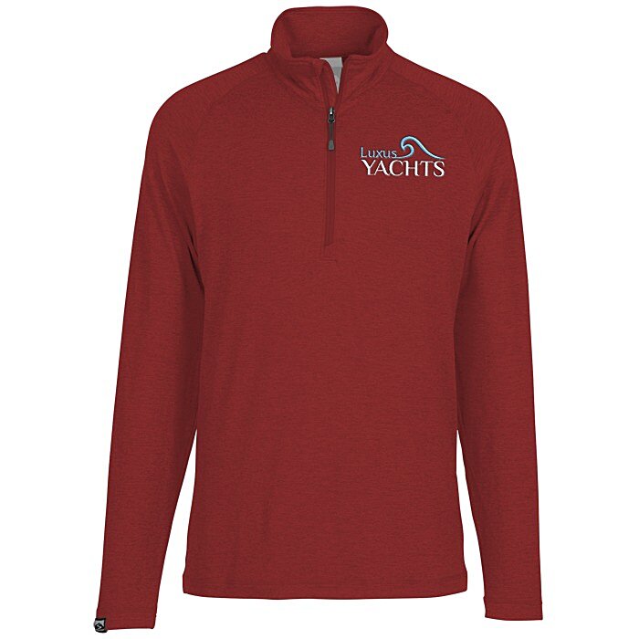 Custom Storm Creek Moss 1/4-Zip Pullover - Men's