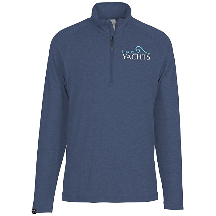 Custom Storm Creek Moss 1/4-Zip Pullover - Men's