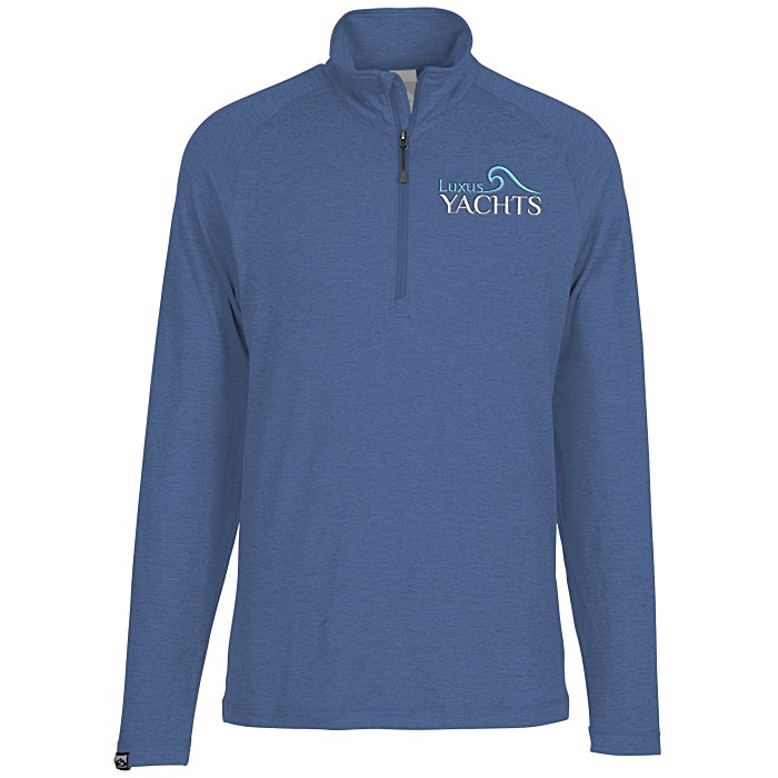Custom Storm Creek Moss 1/4-Zip Pullover - Men's