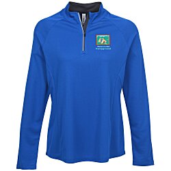 Custom Origin Performance Pique 1/4-Zip - Ladies'