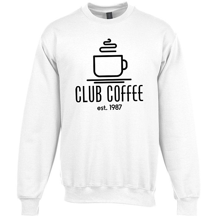 Custom Gildan Softstyle Fleece Crew Sweatshirt - Screen