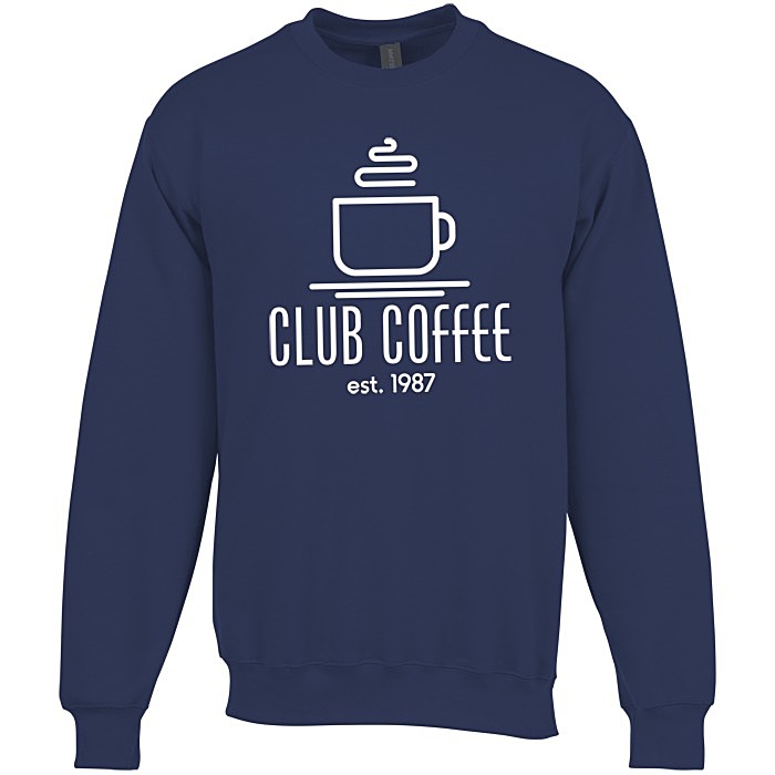 Custom Gildan Softstyle Fleece Crew Sweatshirt - Screen