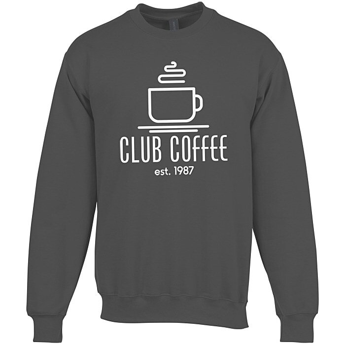 Custom Gildan Softstyle Fleece Crew Sweatshirt - Screen