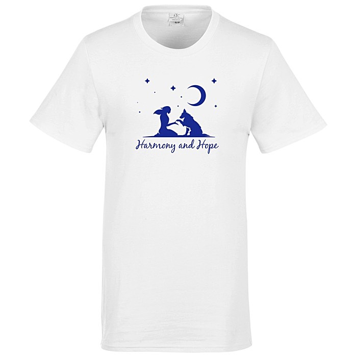 Custom Everyday Ringspun Cotton T-Shirt - Men's