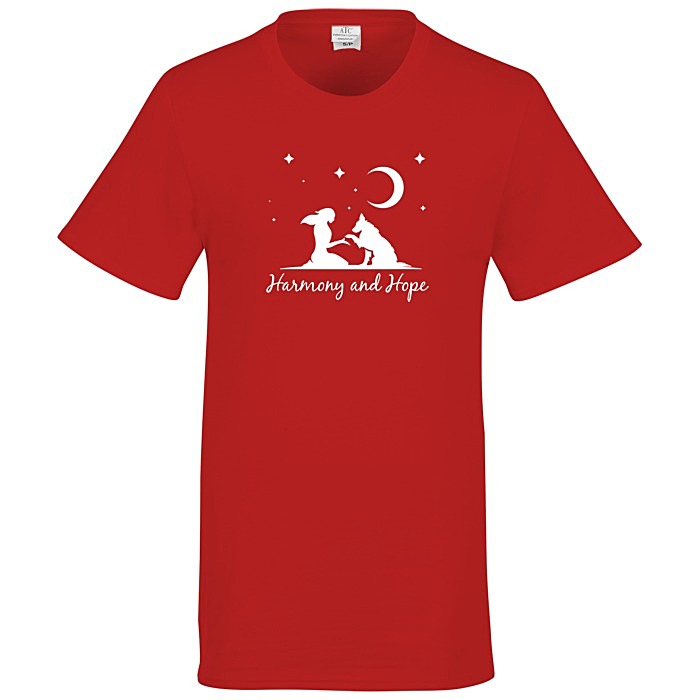 Custom Everyday Ringspun Cotton T-Shirt - Men's