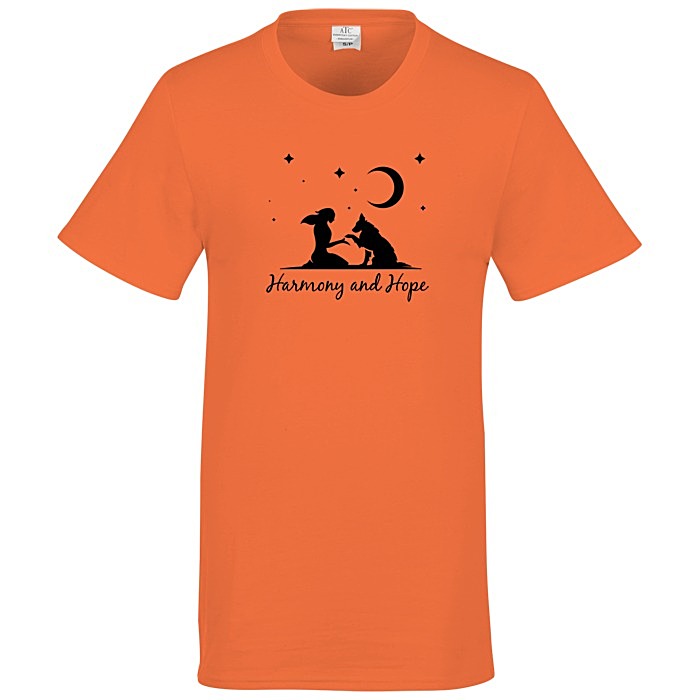 Custom Everyday Ringspun Cotton T-Shirt - Men's