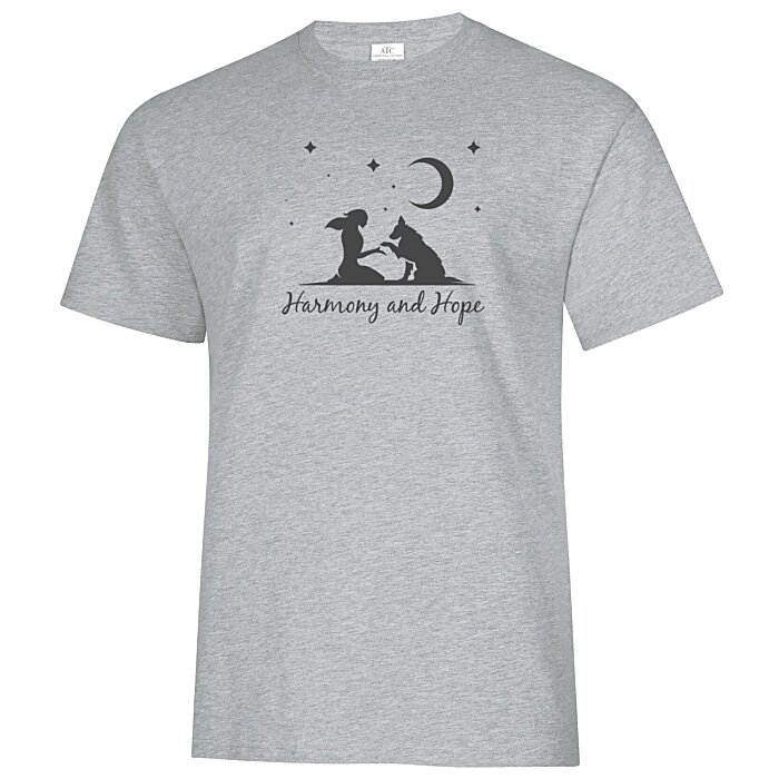 Custom Everyday Ringspun Cotton T-Shirt - Men's