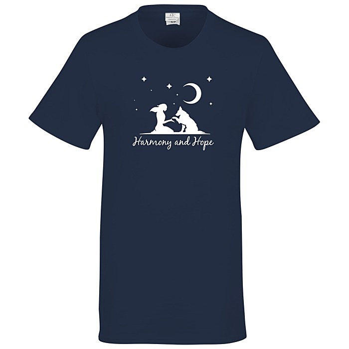 Custom Everyday Ringspun Cotton T-Shirt - Men's