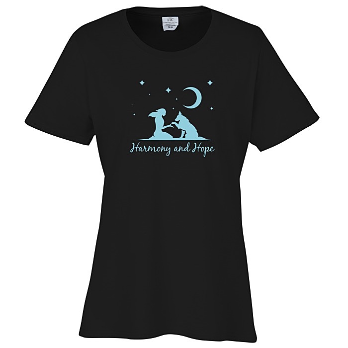 Custom Everyday Ringspun Cotton T-Shirt - Ladies'