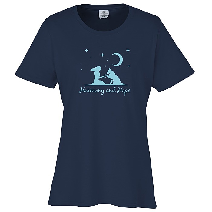 Custom Everyday Ringspun Cotton T-Shirt - Ladies'