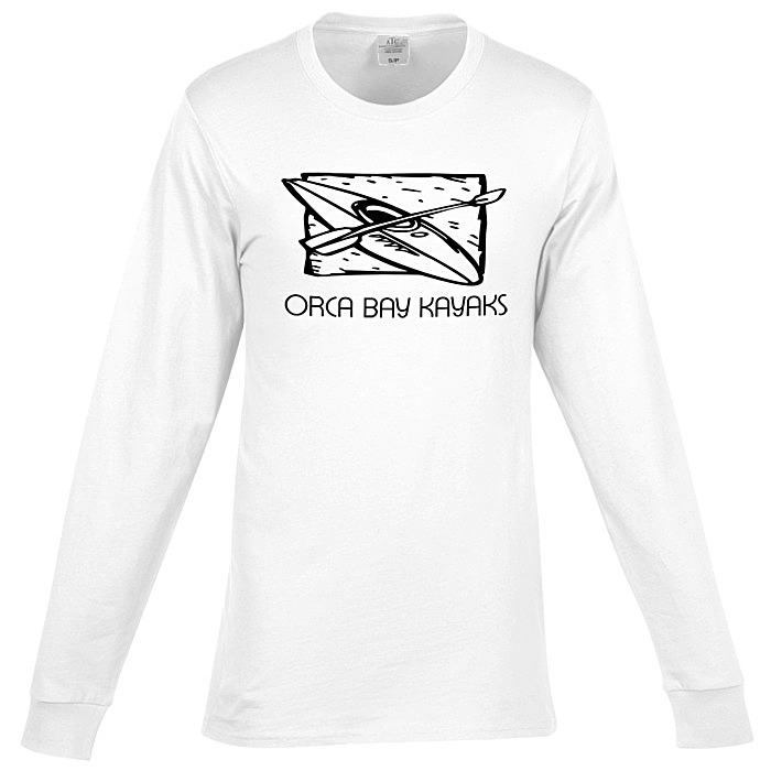 Custom Everyday Ringspun Cotton Long Sleeve T-Shirt