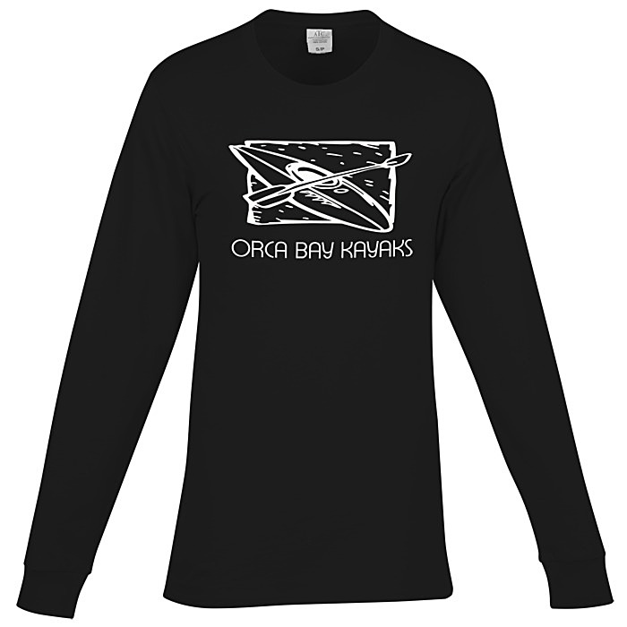 Custom Everyday Ringspun Cotton Long Sleeve T-Shirt