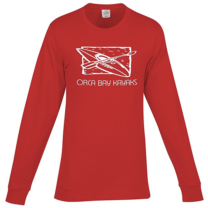 Custom Everyday Ringspun Cotton Long Sleeve T-Shirt