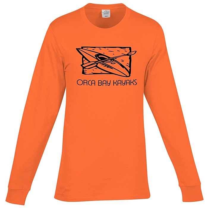 Custom Everyday Ringspun Cotton Long Sleeve T-Shirt