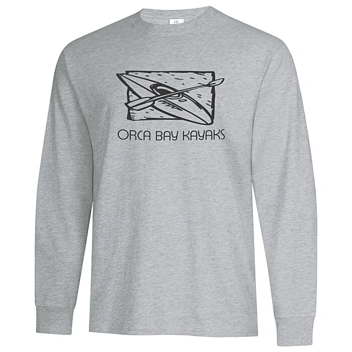 Custom Everyday Ringspun Cotton Long Sleeve T-Shirt