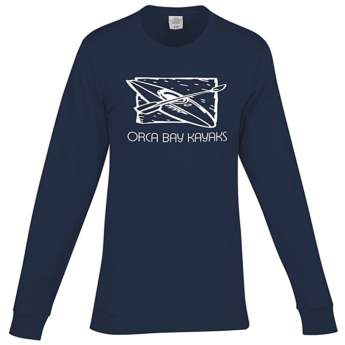 Custom Everyday Ringspun Cotton Long Sleeve T-Shirt