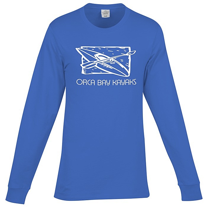 Custom Everyday Ringspun Cotton Long Sleeve T-Shirt
