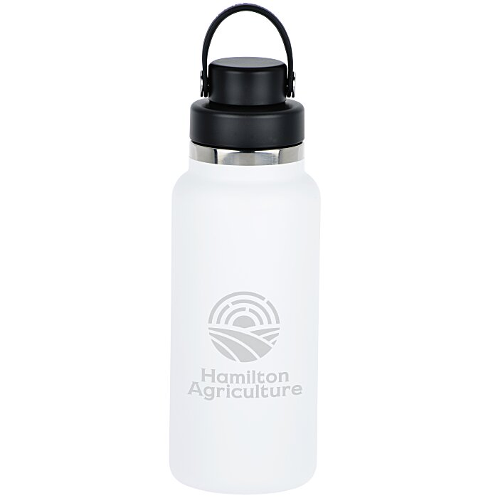 Custom Hydro Flask Wide Mouth with Flex Chug Cap - 32 oz - Laser Engraved