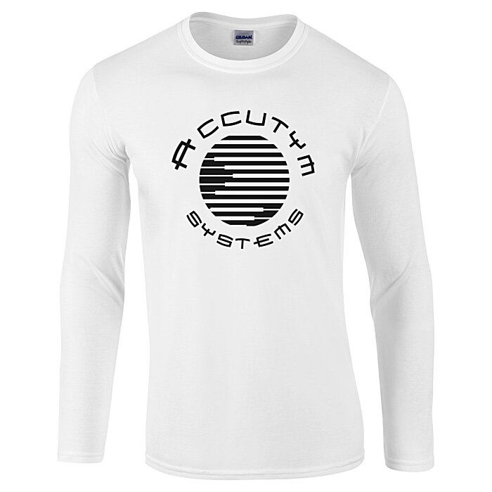 Custom Gildan Softstyle Long Sleeve T-Shirt - Screen