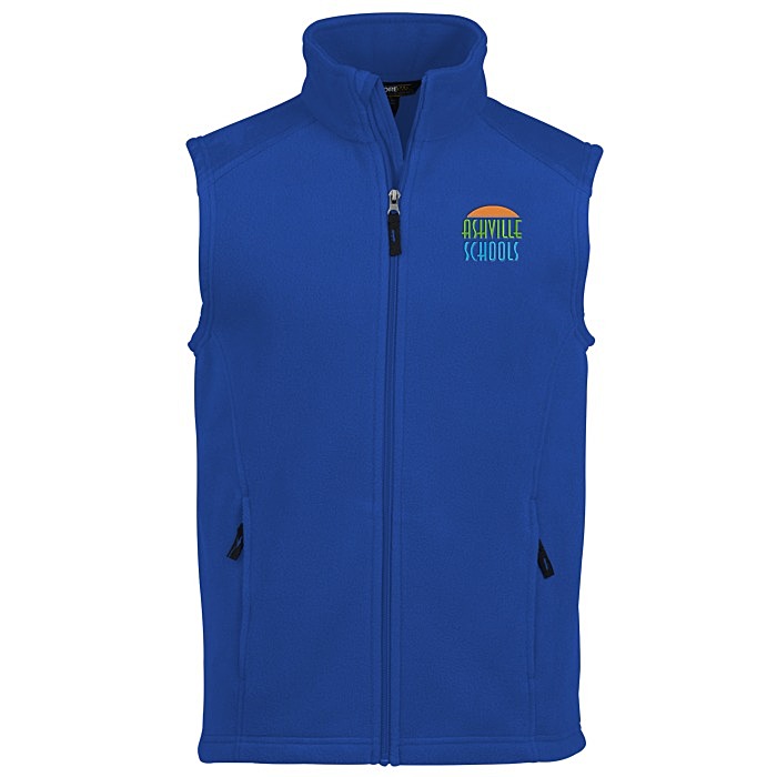 Custom Journey Fleece Vest - Men's