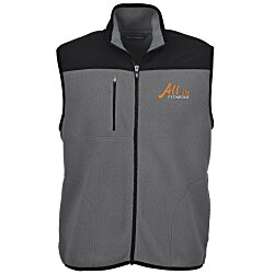 Custom Cutter & Buck Cascade Sherpa Fleece Vest - Men's