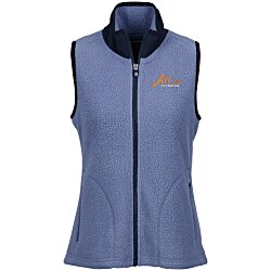 Custom Cutter & Buck Cascade Sherpa Fleece Vest - Ladies'