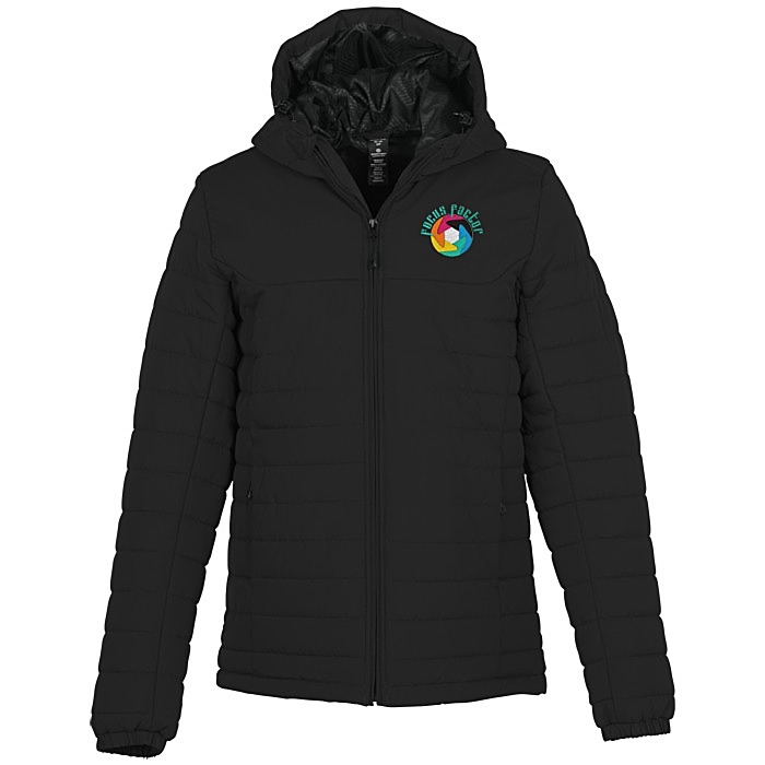 Custom Stormtech Nautilus Quilted Hooded Puffer Jacket - Men's