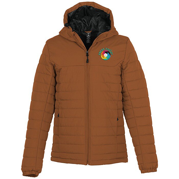 Custom Stormtech Nautilus Quilted Hooded Puffer Jacket - Men's