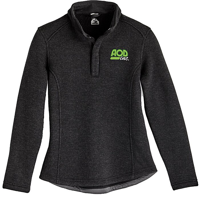Custom Storm Creek Overachiever Sweater Fleece Pullover - Ladies'