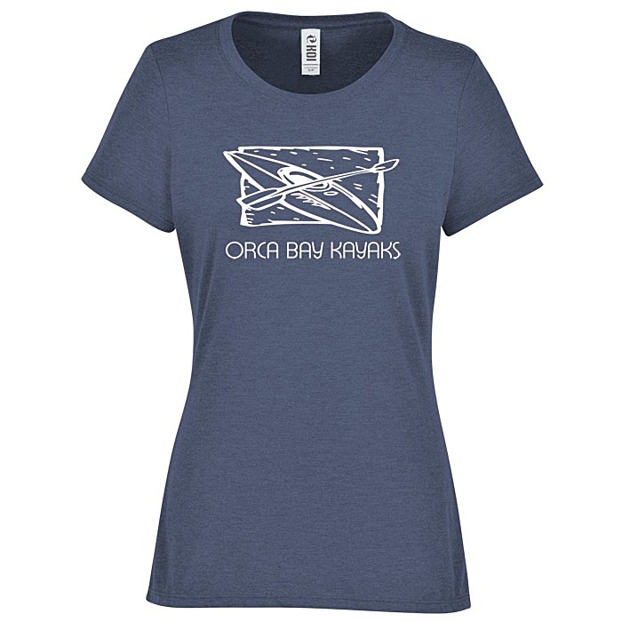 Custom Koi Element Tri-Blend T-Shirt - Ladies'