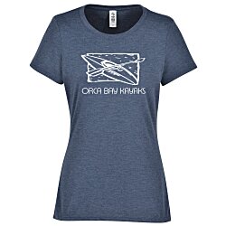 Custom Koi Element Tri-Blend T-Shirt - Ladies'