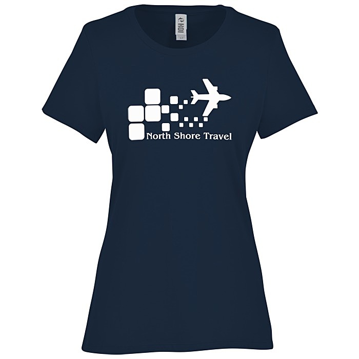 Custom Koi Element Ringspun Cotton T-Shirt - Ladies'