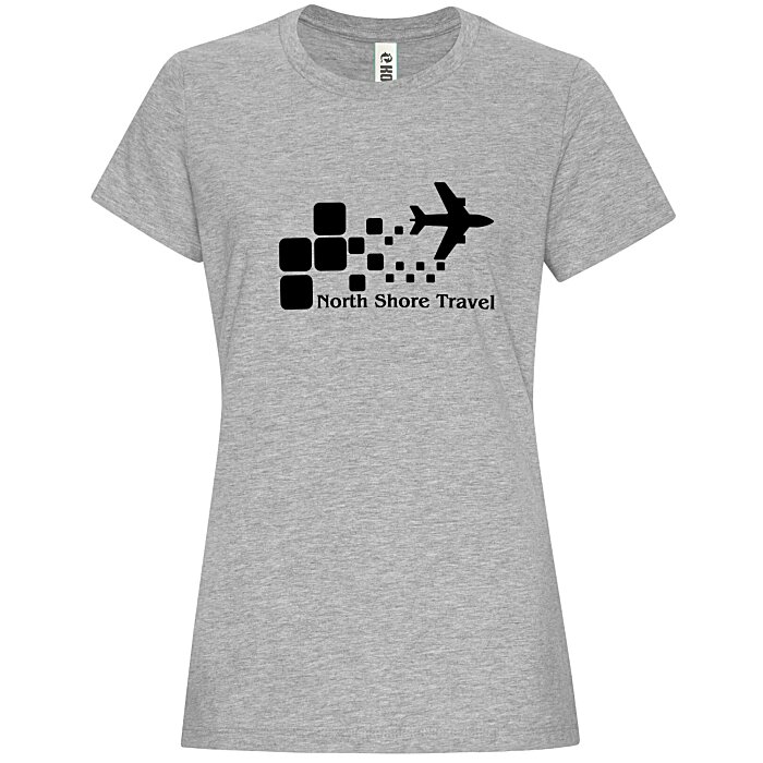 Custom Koi Element Ringspun Cotton T-Shirt - Ladies'