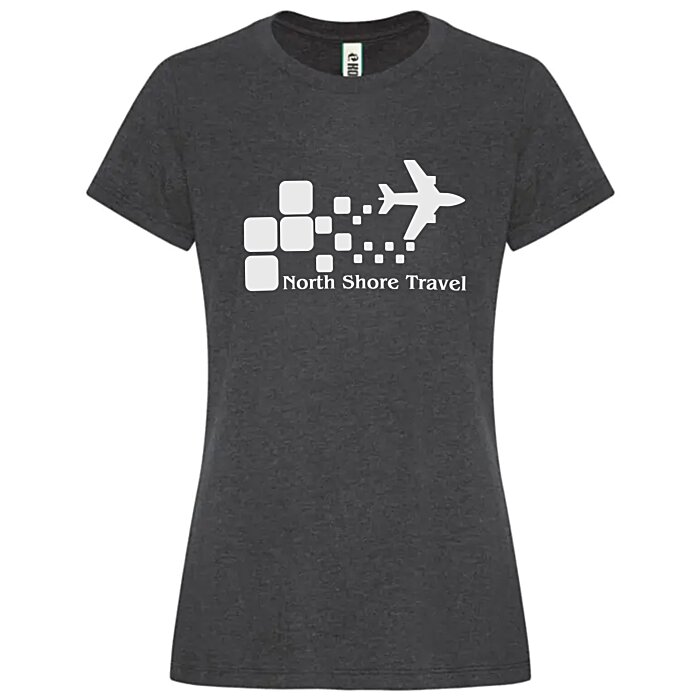Custom Koi Element Ringspun Cotton T-Shirt - Ladies'